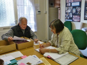 Helen & Colin Documenting Team2