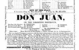 1822 Playbill