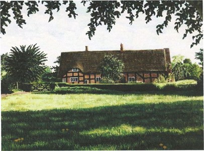 Yew Tree Cottage, Edna’s family home in Long Itchington